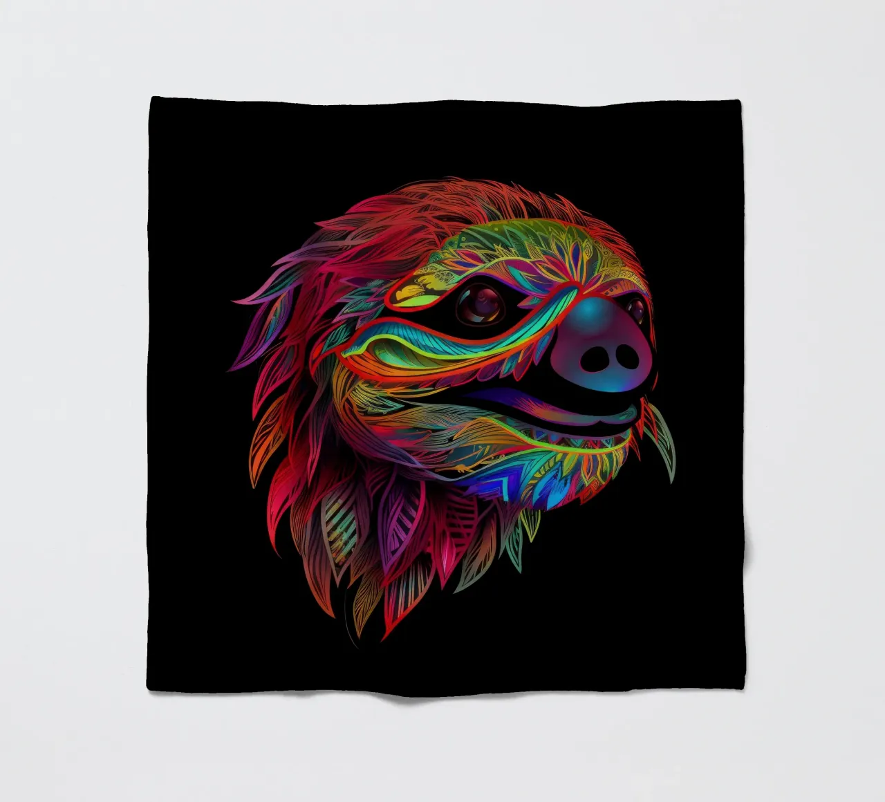 Bradipo Tatoo coperta in pile da Animal Portraits