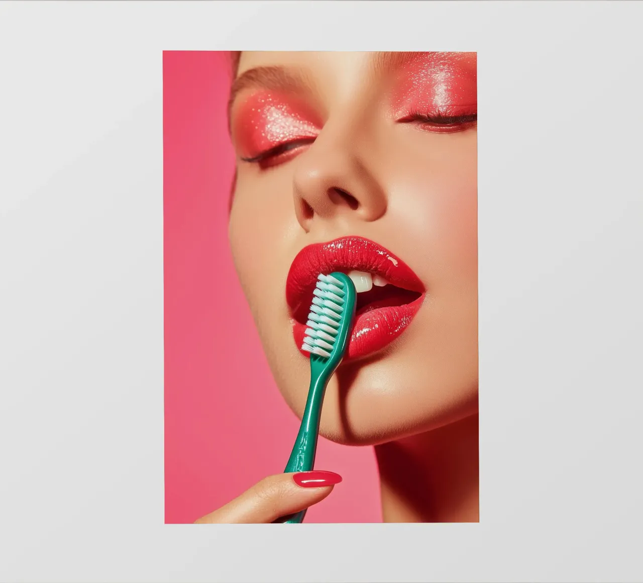 Dentist series - My toothbrush telo in pvc da Synthaira