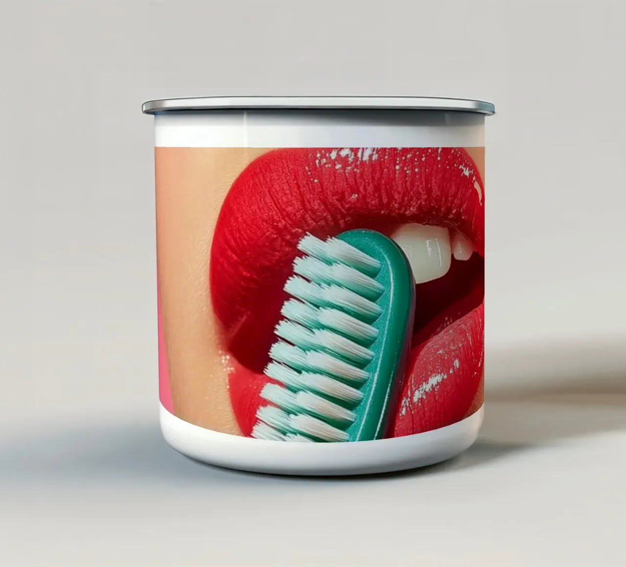 Dentist series - My toothbrush tazza in smalto da Synthaira