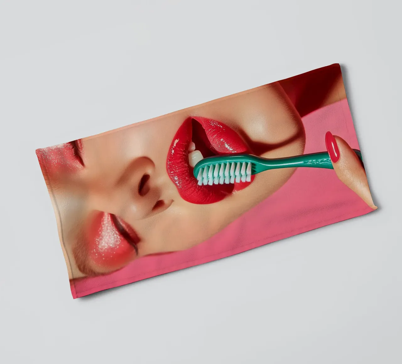 Dentist series - My toothbrush asciugamano da bagno da Synthaira