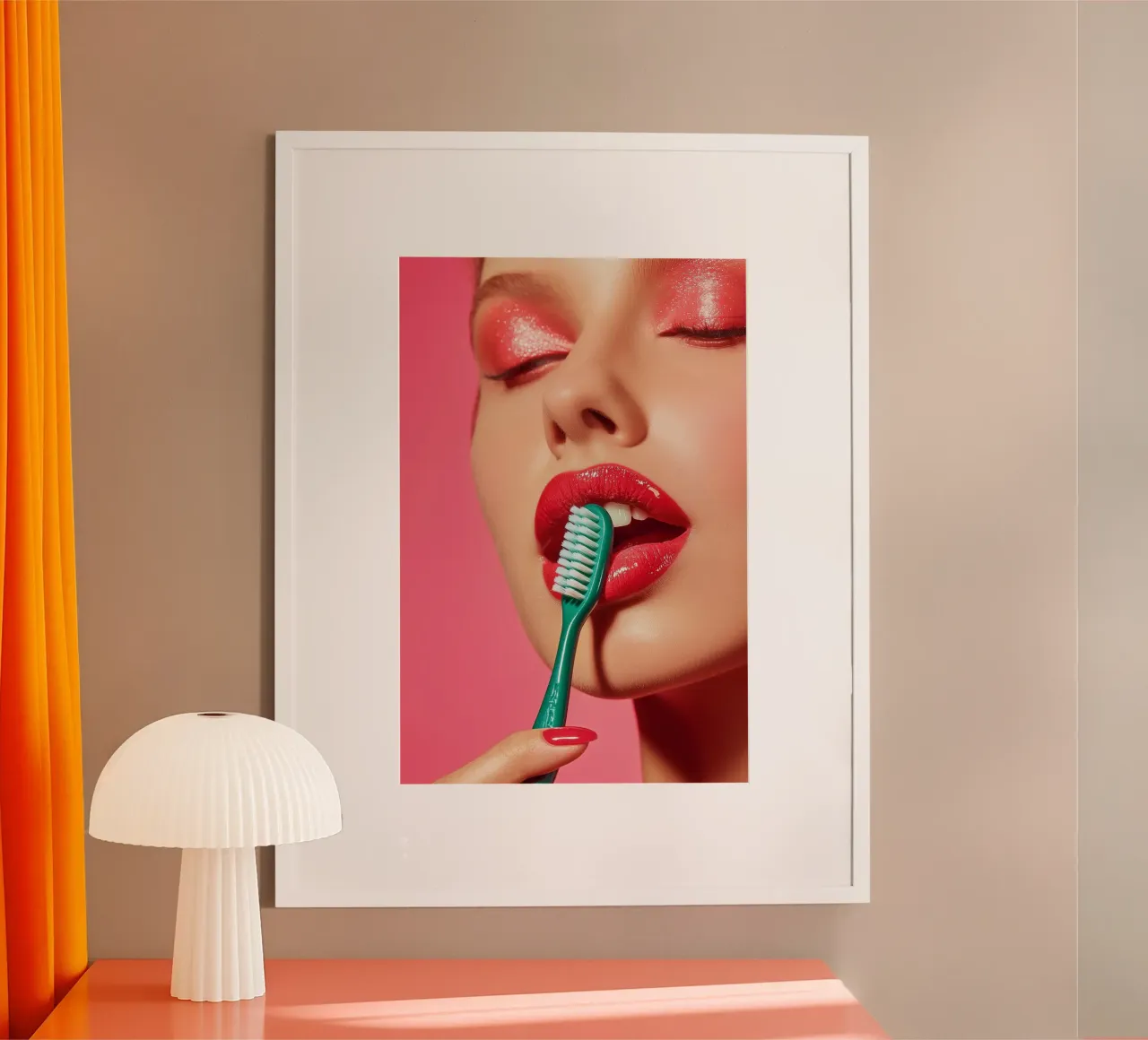 Dentist series - My toothbrush carta hahnemühle da Synthaira