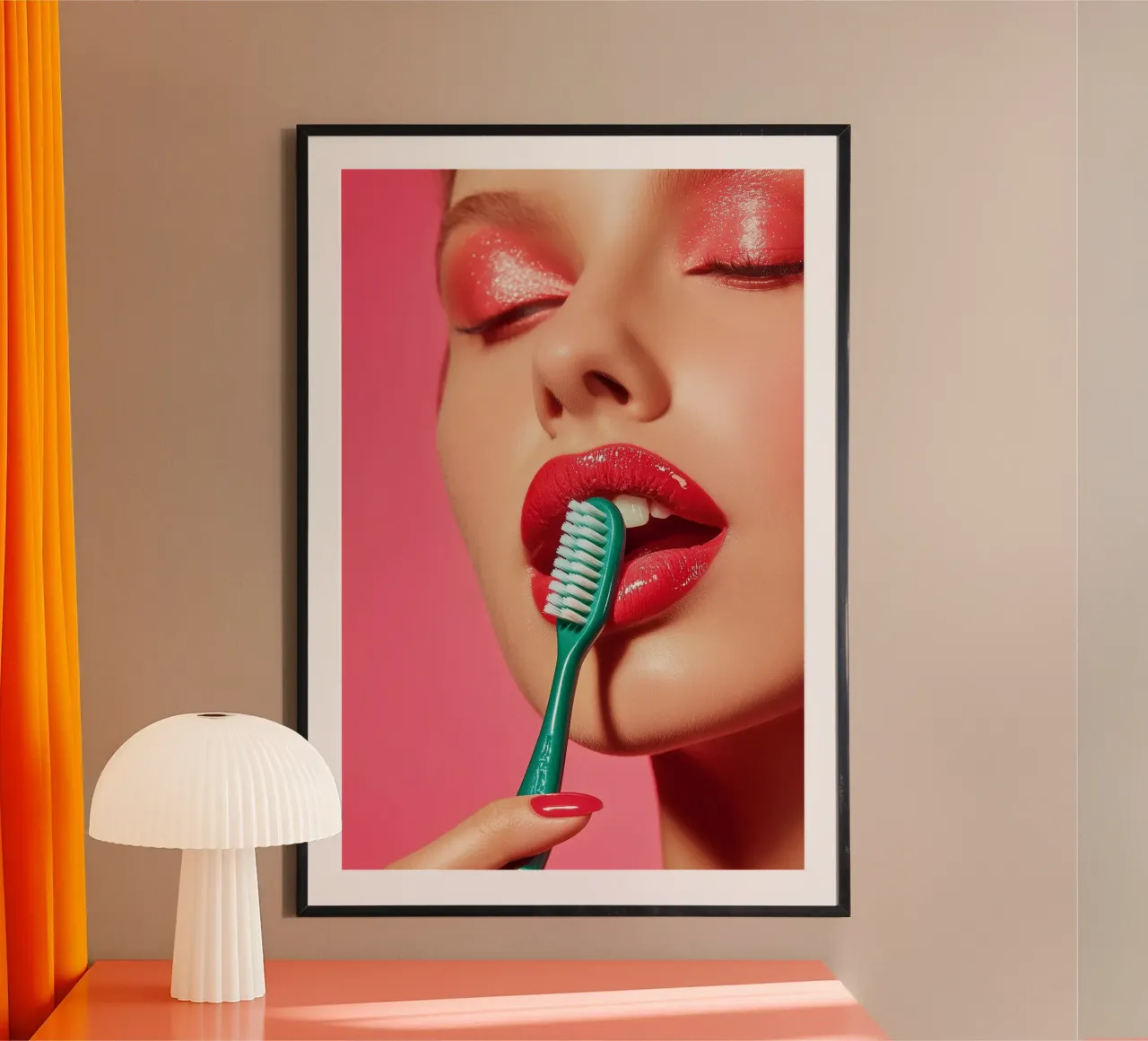 Dentist series - My toothbrush carta hahnemühle da Synthaira