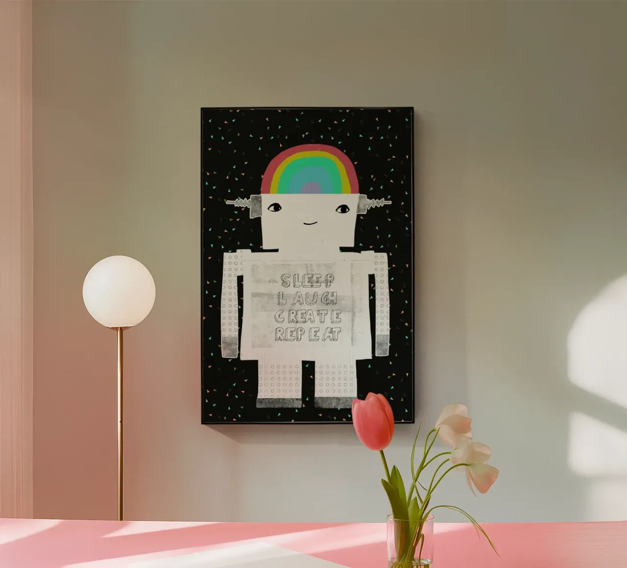 Sleep Laugh Create plexiglass da treechild