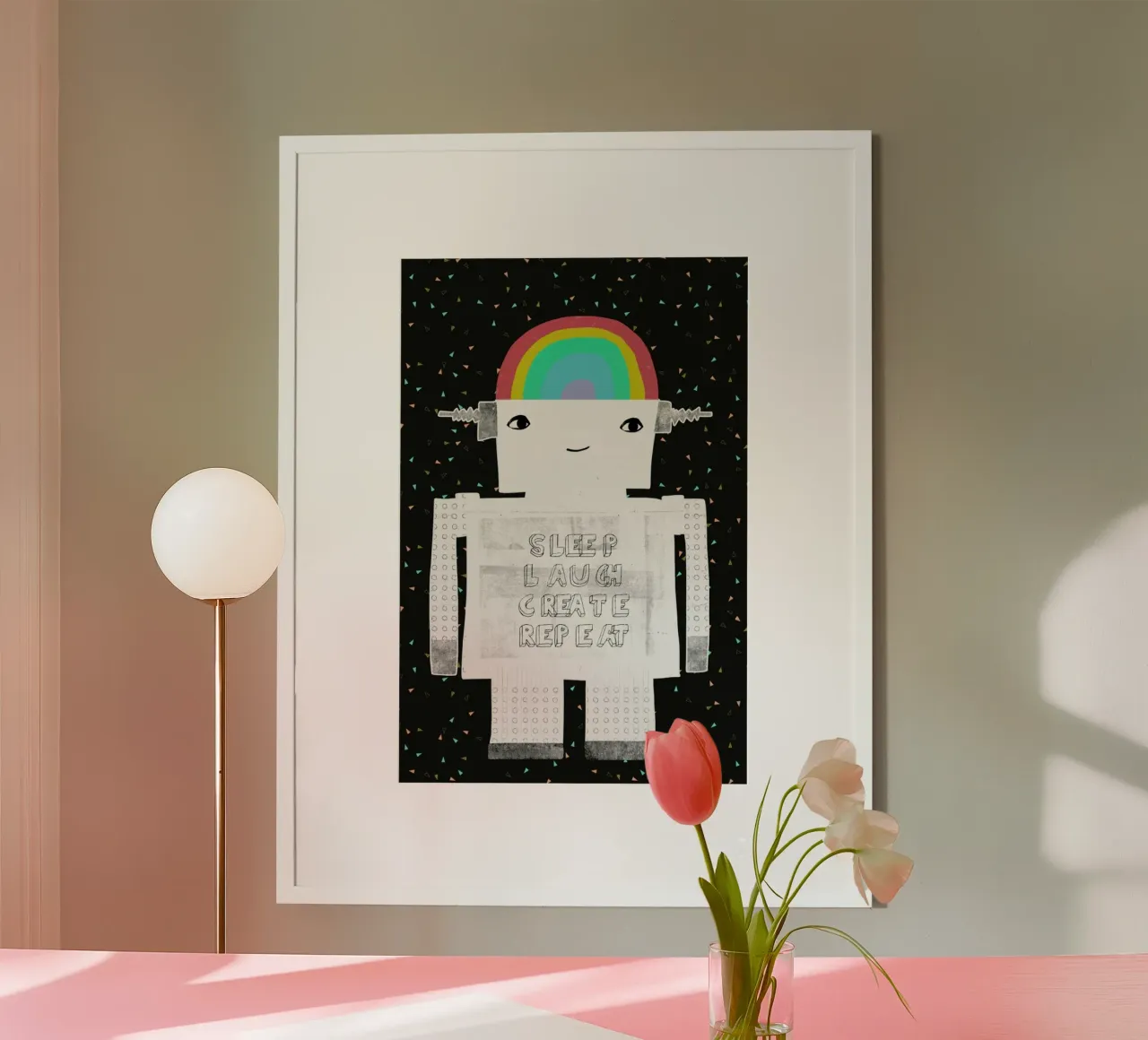 Sleep Laugh Create Hahnemühle von treechild