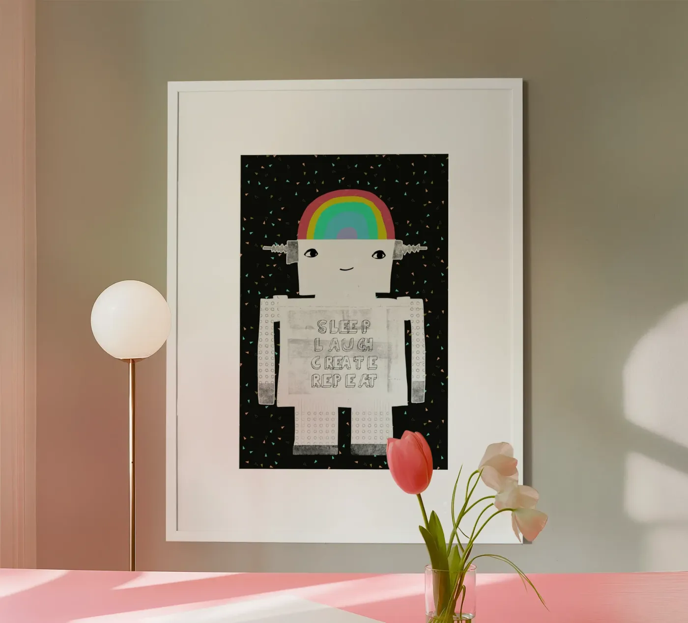 Sleep Laugh Create poster da treechild