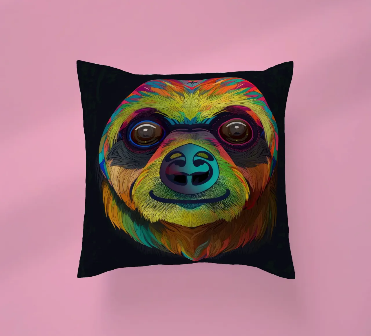 Tatoo Sloth cojín de Animal Portraits