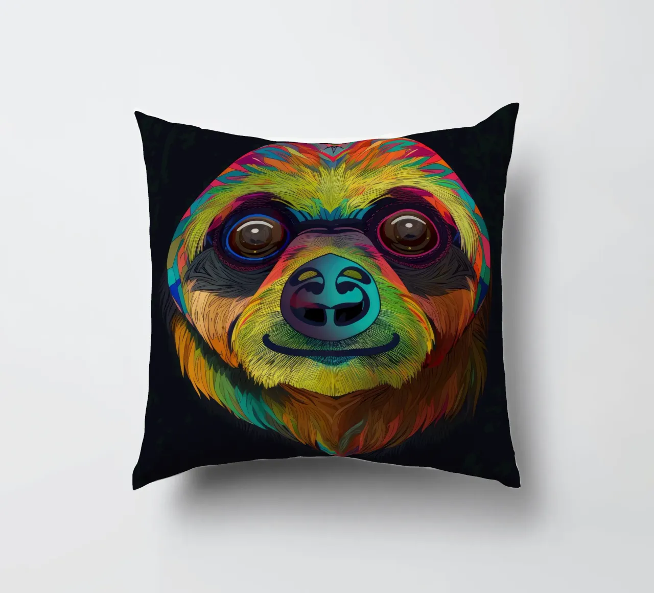 Tatoo Sloth cojín de Animal Portraits