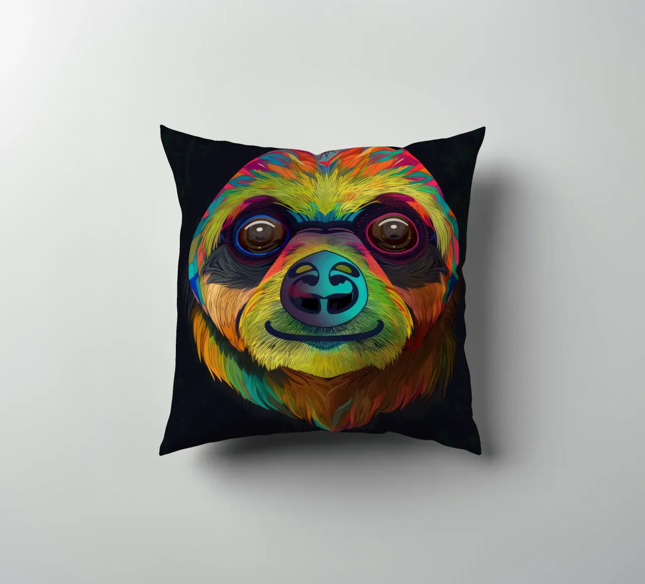 Tatoo Sloth cojín de Animal Portraits