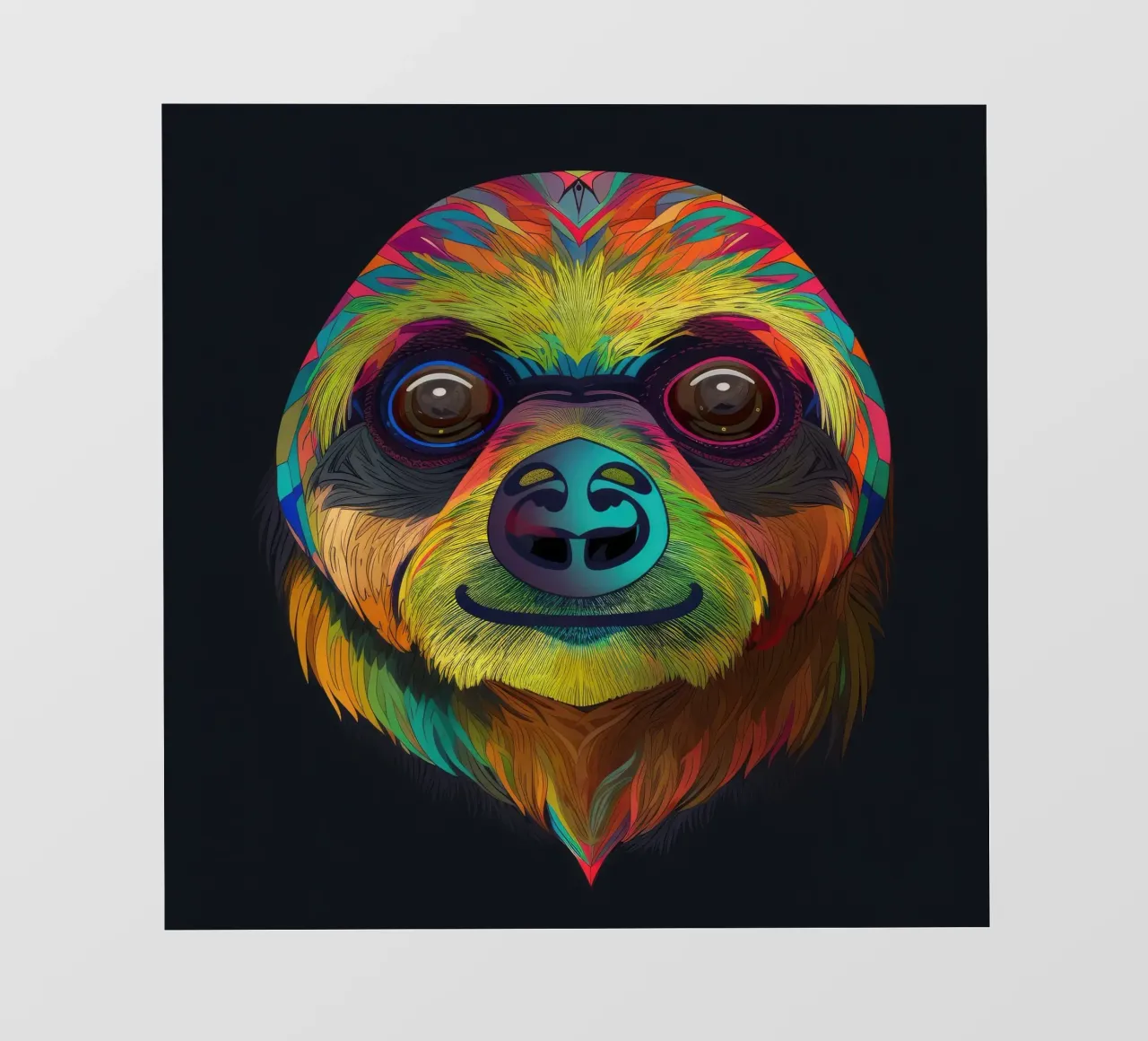 Bradipo Tatoo telo in pvc da Animal Portraits