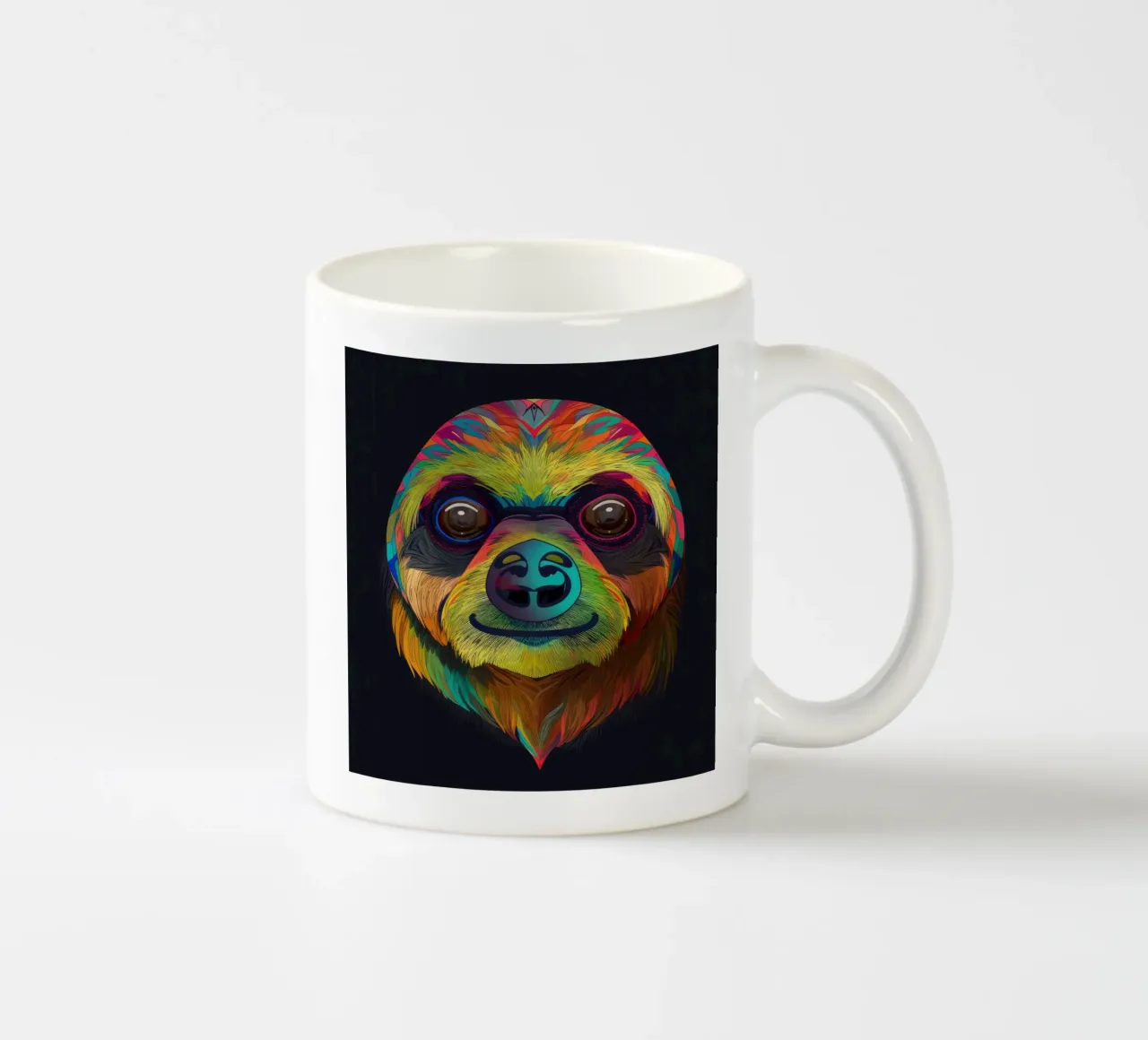Bradipo Tatoo tazza in ceramica da Animal Portraits