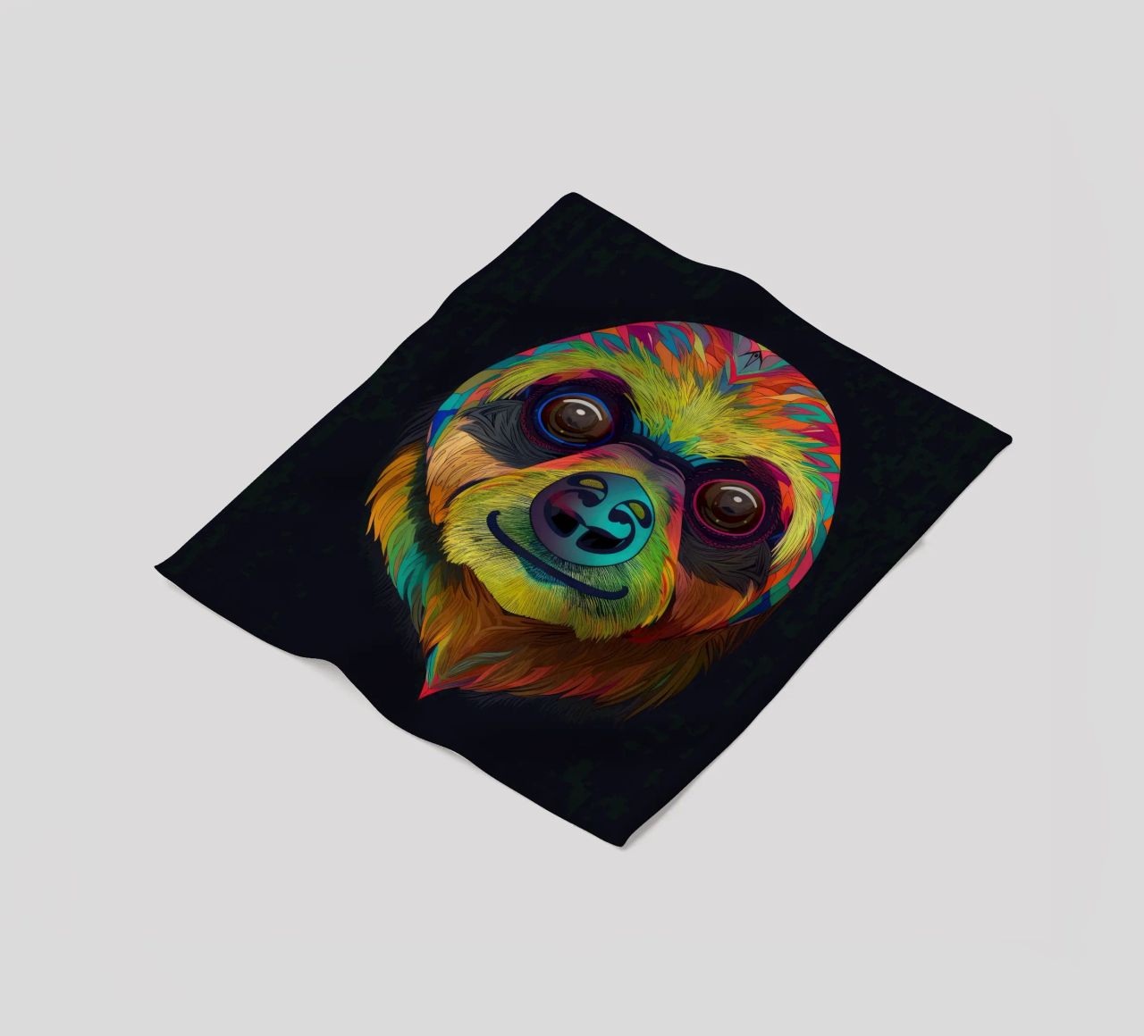 Bradipo Tatoo coperta in pile da Animal Portraits