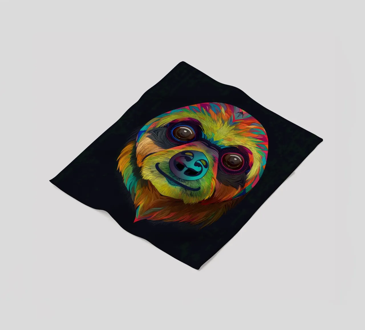 Bradipo Tatoo coperta in pile da Animal Portraits