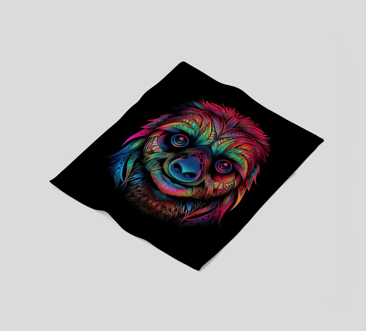 Bradipo Tatoo coperta in pile da Animal Portraits