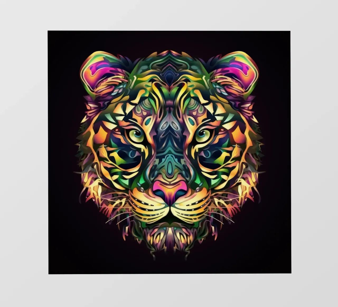 Tigre Tatoo telo in pvc da Animal Portraits