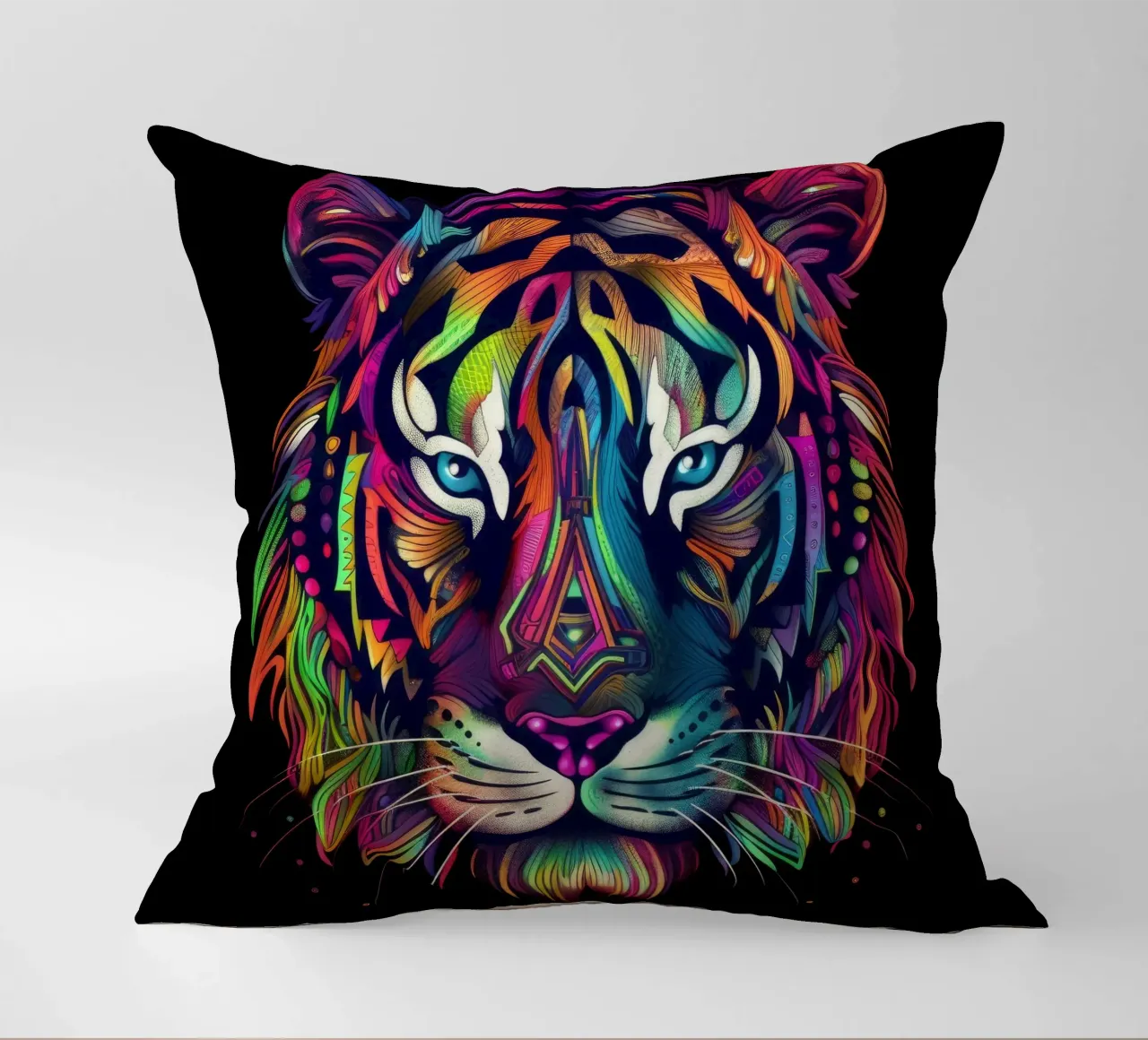 Tigre Tatoo cuscino da Animal Portraits