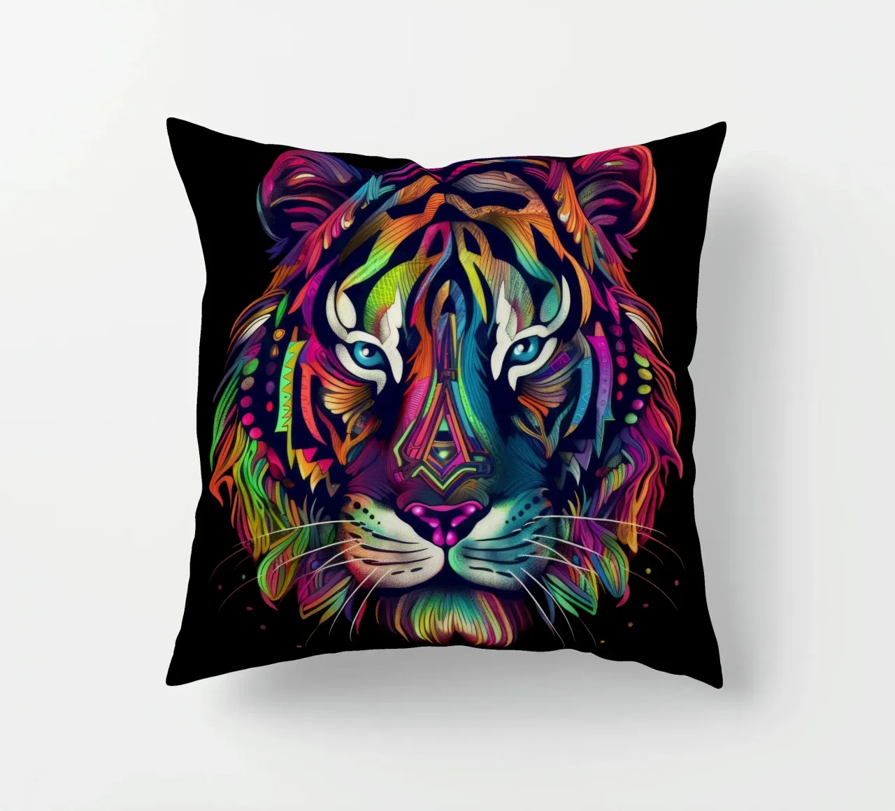Tigre Tatoo cuscino da Animal Portraits