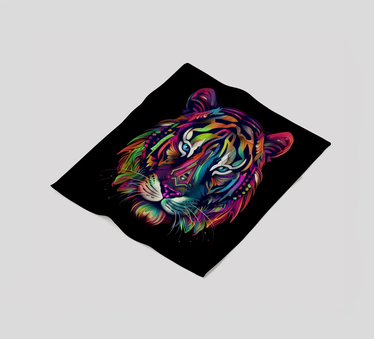 Tigre Tatoo coperta in pile da Animal Portraits