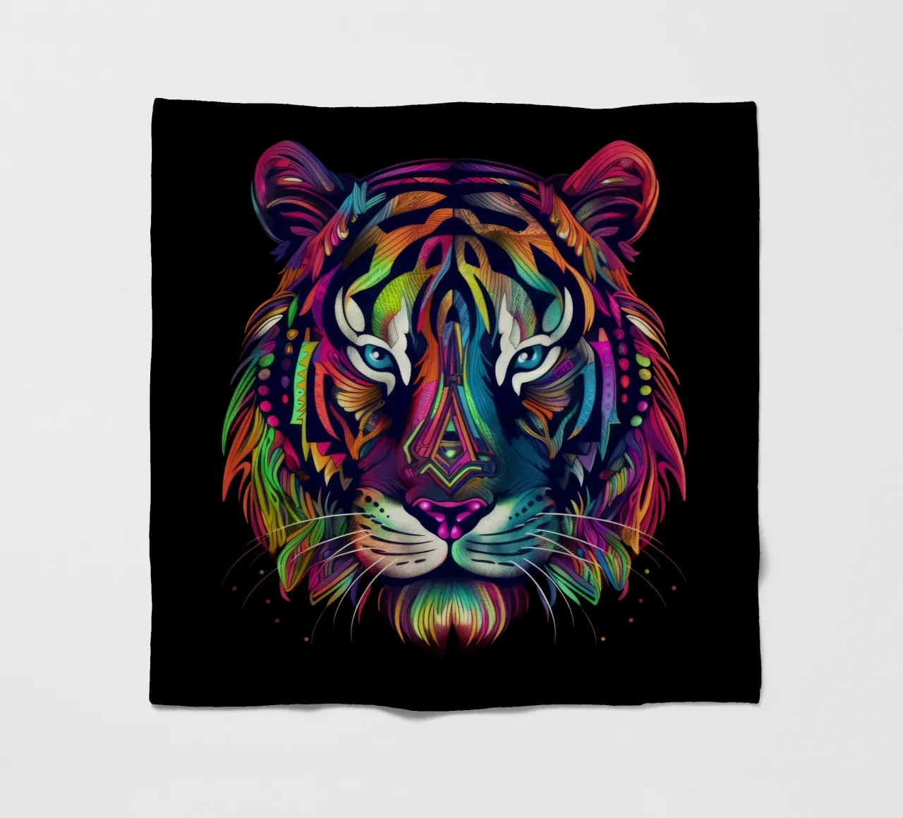 Tigre Tatoo coperta in pile da Animal Portraits