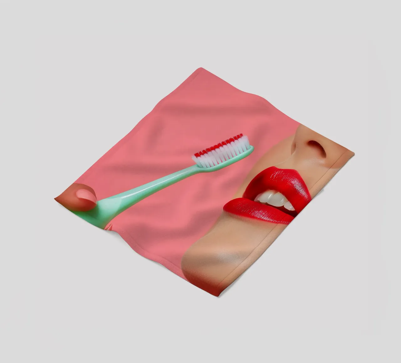 Dentist series - a toothbrush coperta in pile da Synthaira
