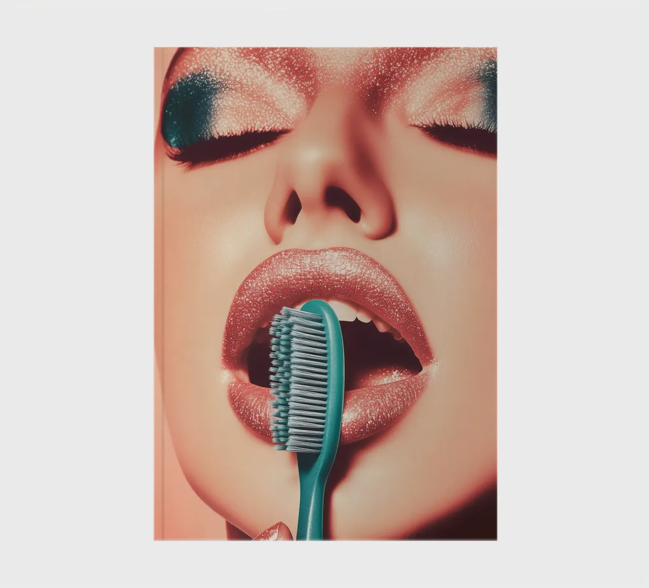 Glitter Routine notebook by Synthaira