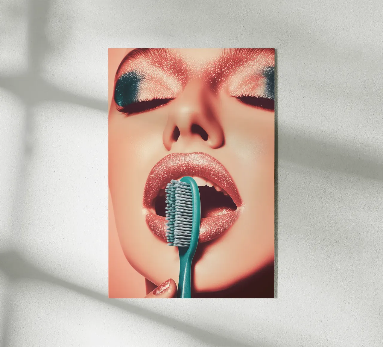 Fancy toothbrush plexiglass da Synthaira