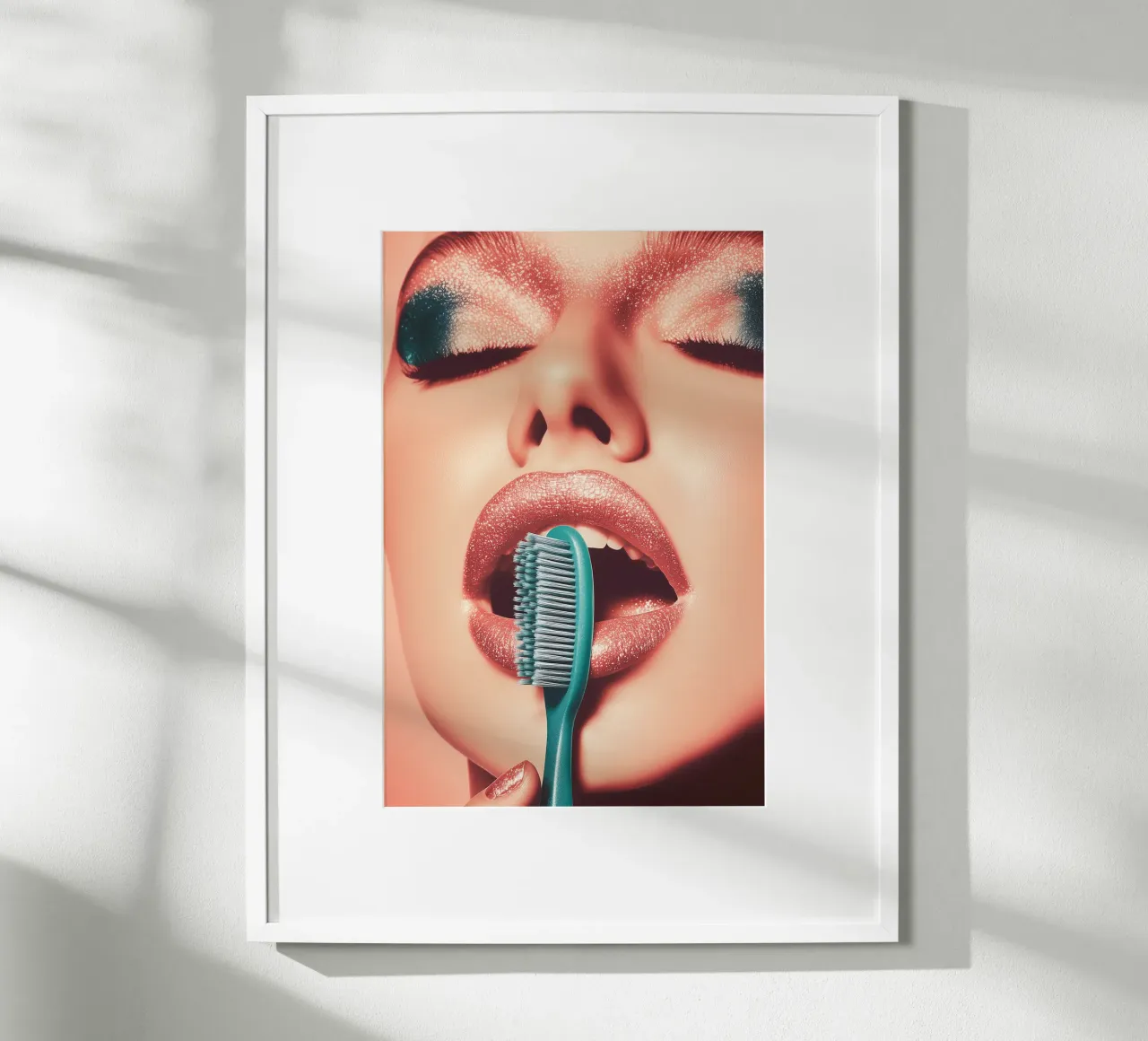 Fancy toothbrush carta hahnemühle da Synthaira