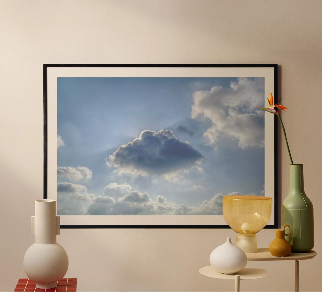 Alpine morning Poster von Nur Mut