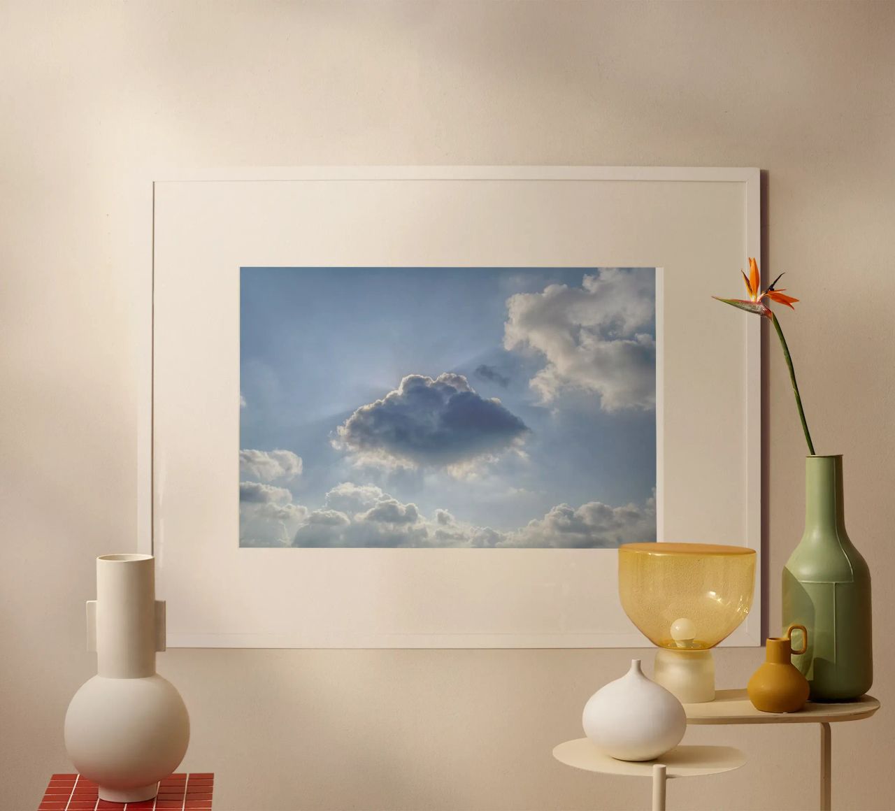 Alpine morning Poster von Nur Mut