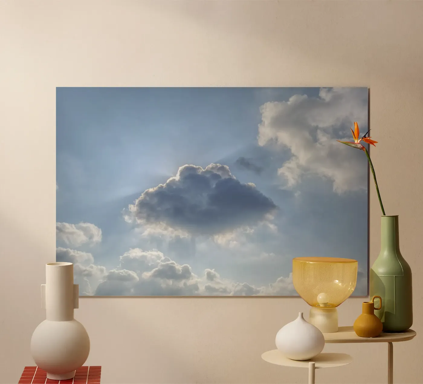 Alpine morning poster da Nur Mut