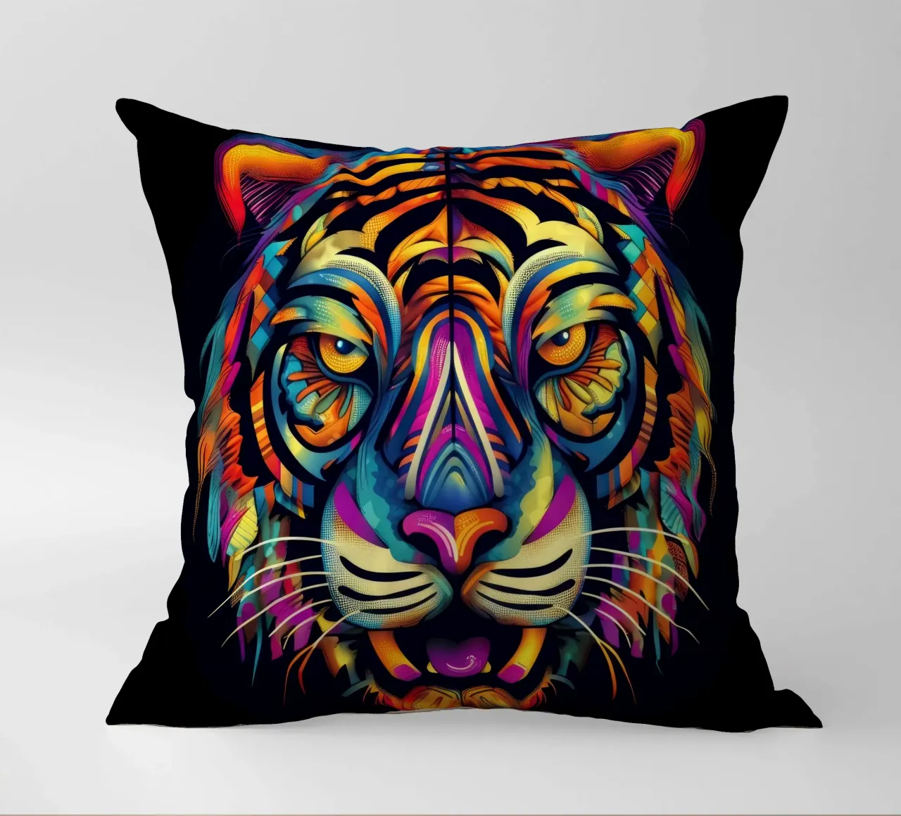 Tigre Tatoo cuscino da Animal Portraits