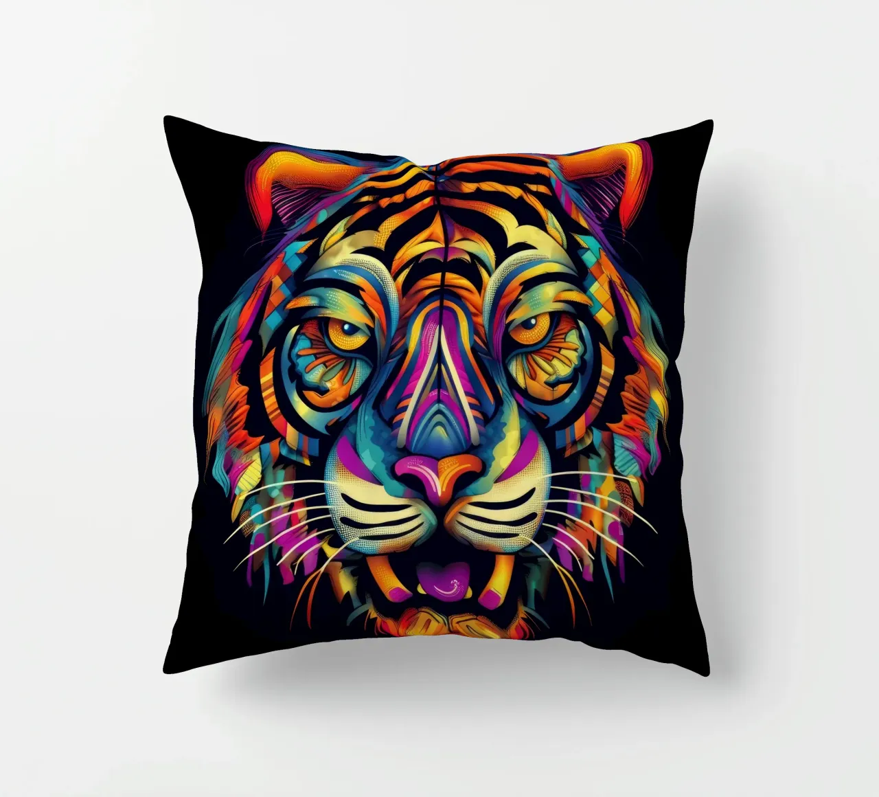 Tigre Tatoo cuscino da Animal Portraits