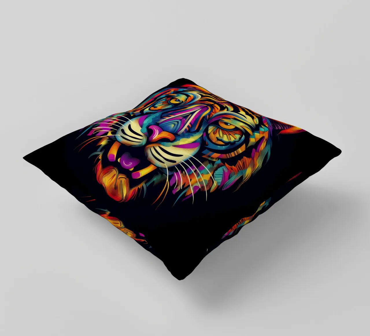 Tigre Tatoo cuscino da Animal Portraits