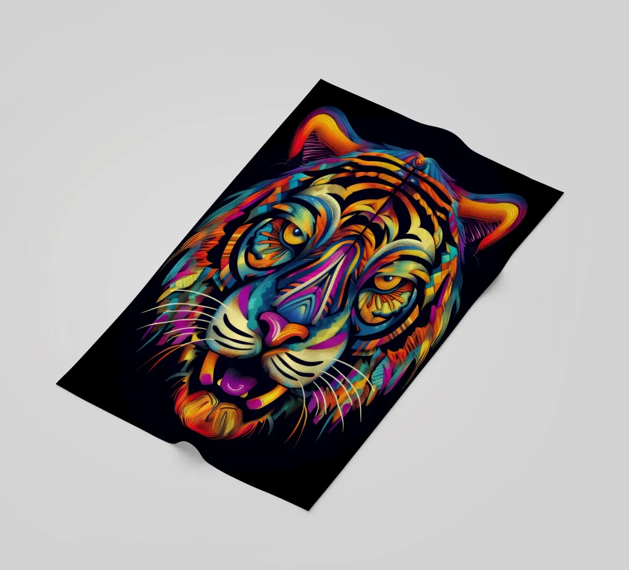 Tigre Tatoo telo mare da Animal Portraits