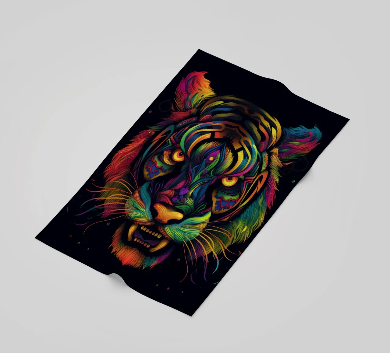 Tigre Tatoo telo mare da Animal Portraits