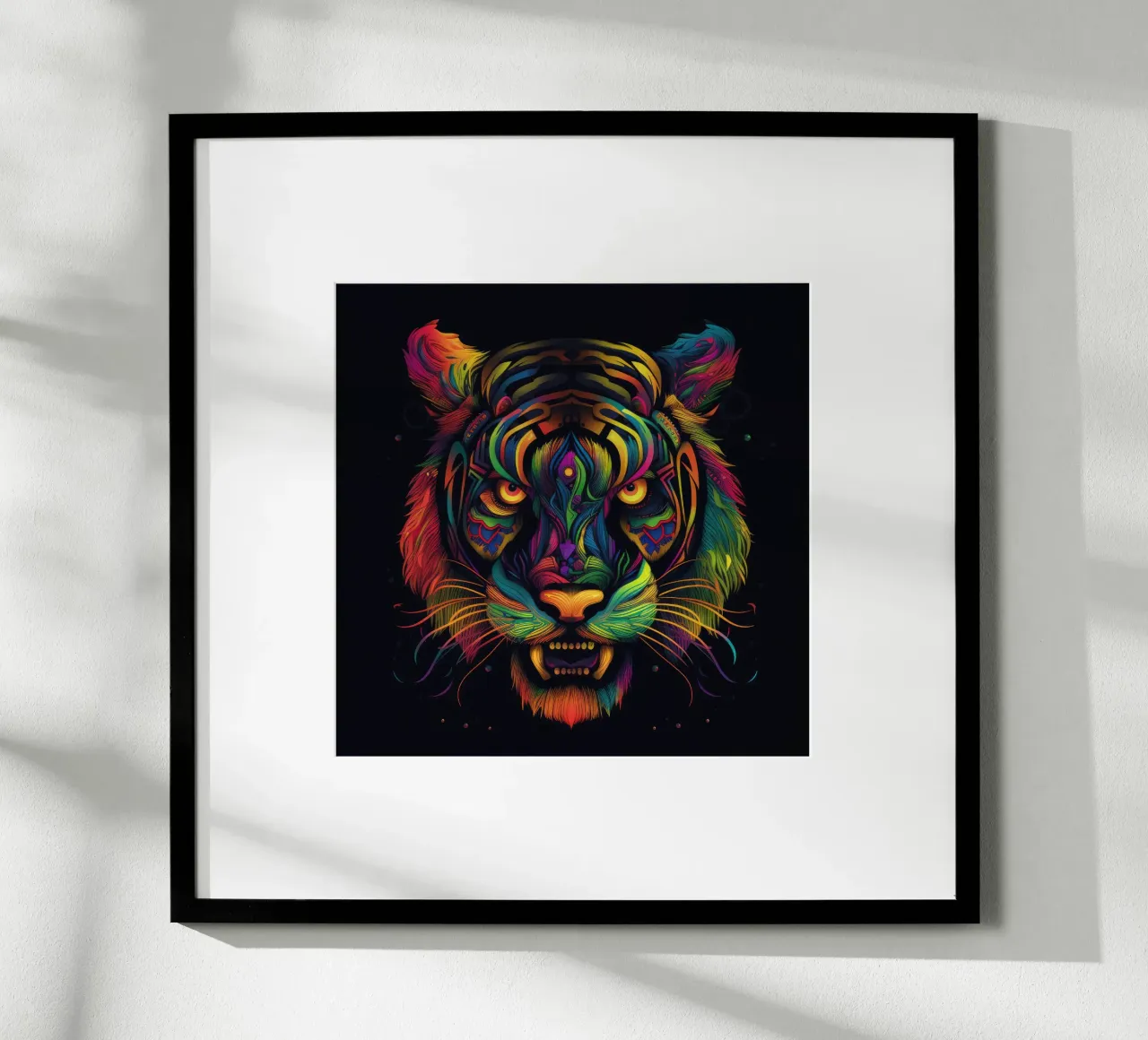 Tigre Tatoo carta hahnemühle da Animal Portraits