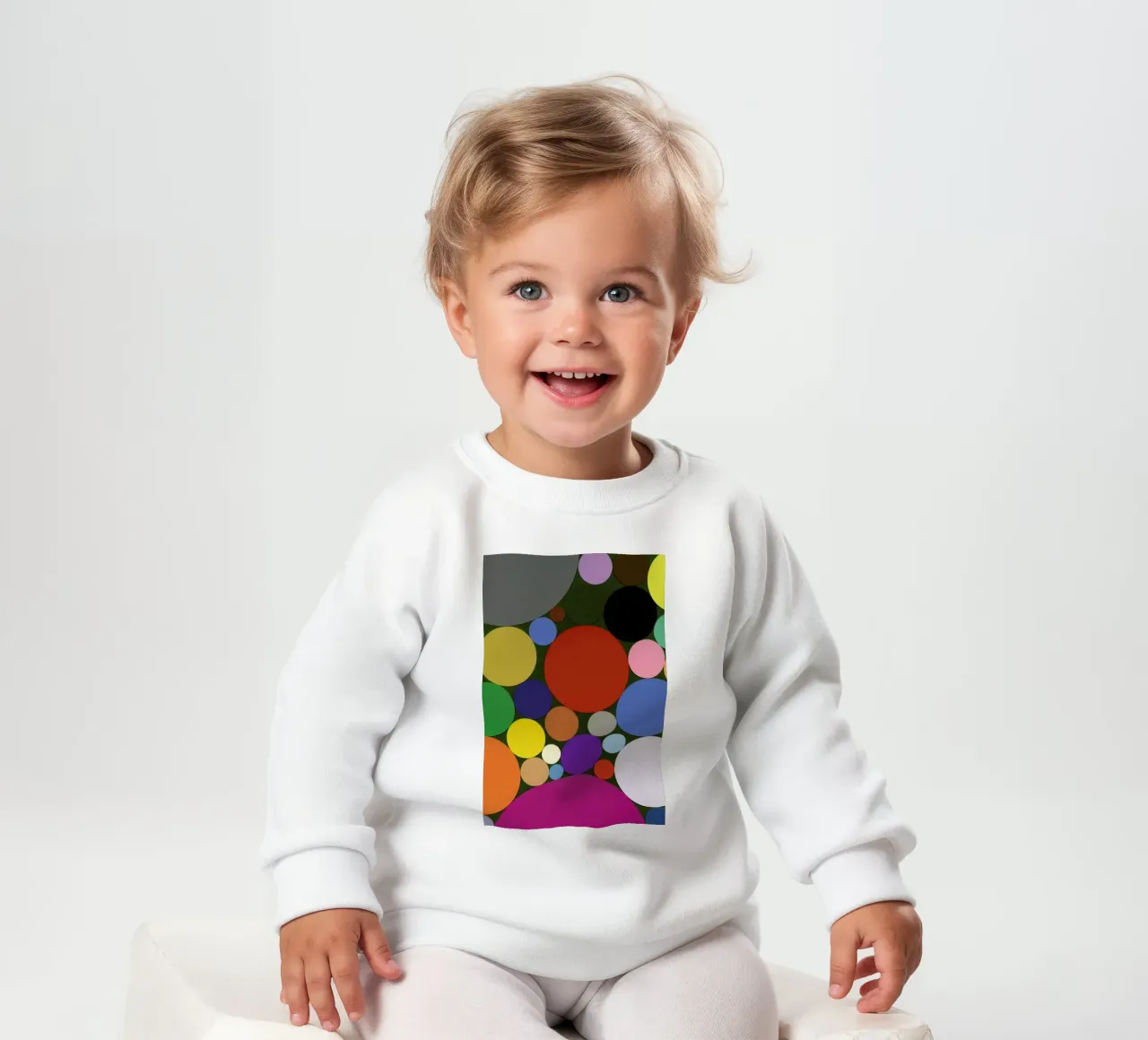 Dots baby sweatshirt by Rosi Feist
