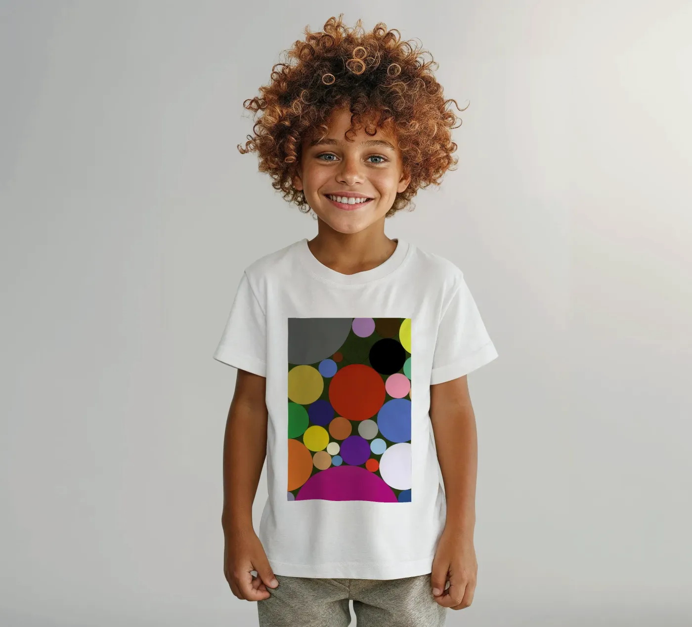 Dots kinder t-shirt van Rosi Feist