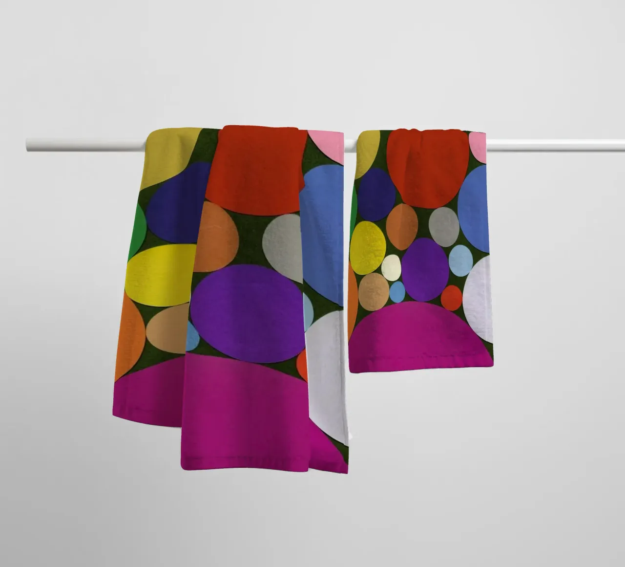 Dots asciugamano da bagno da Rosi Feist