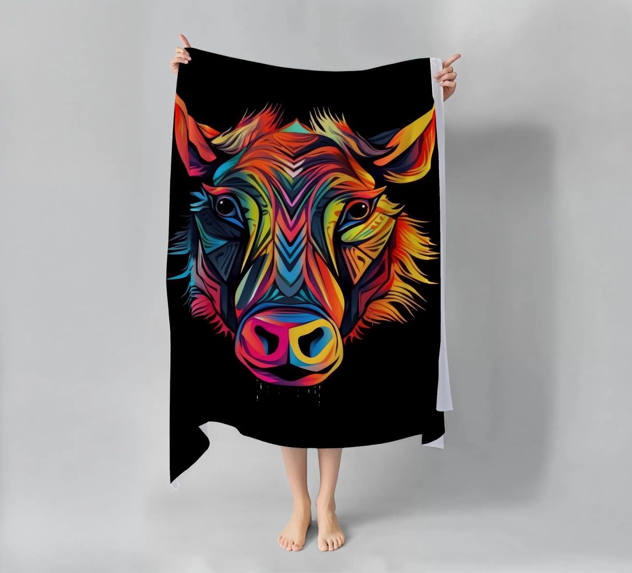 Tatoo Warthog telo mare da Animal Portraits
