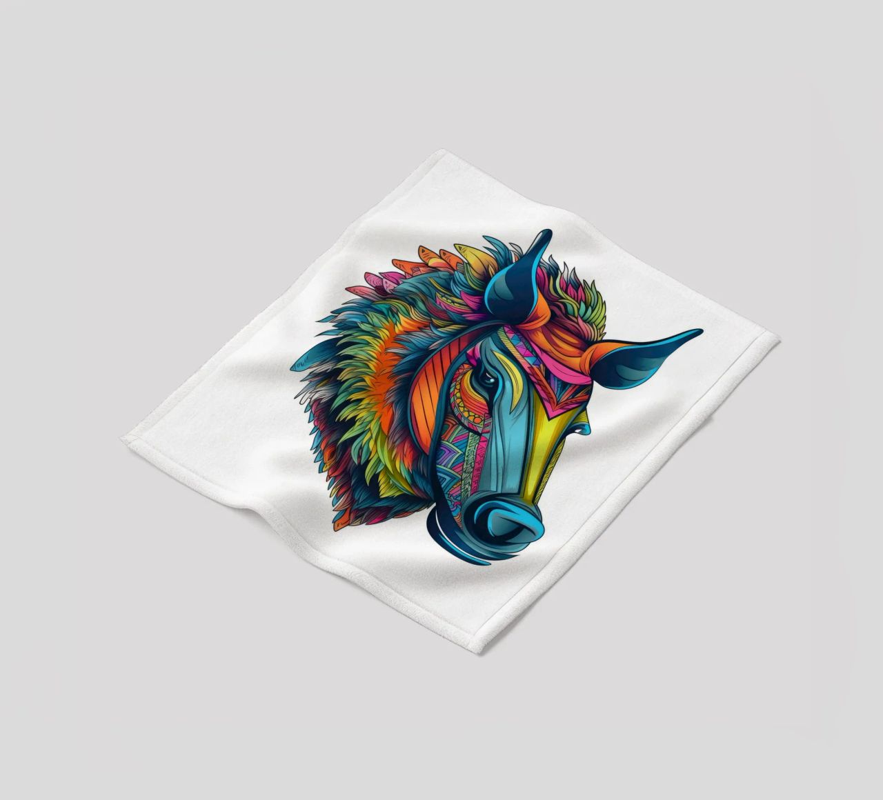 Tatoo Warthog coperta in pile da Animal Portraits