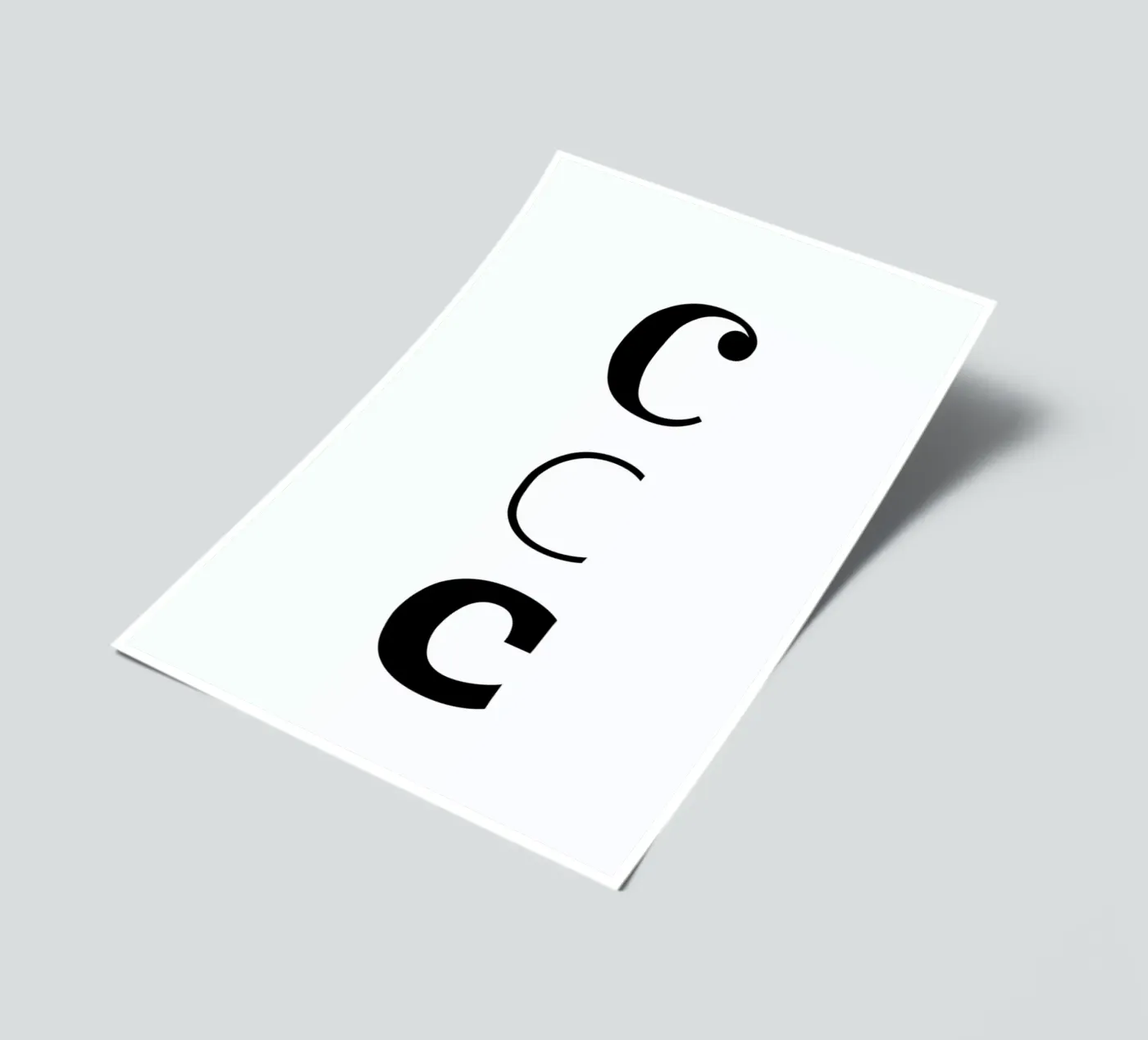 ccc stickervel van petiteCAPS