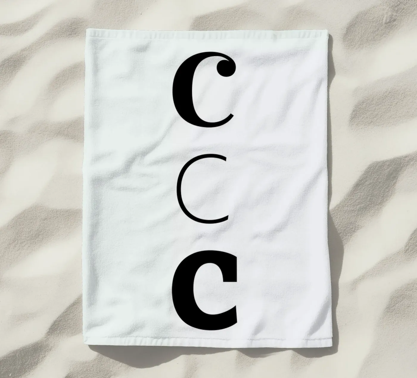 ccc serviette de plage de petiteCAPS