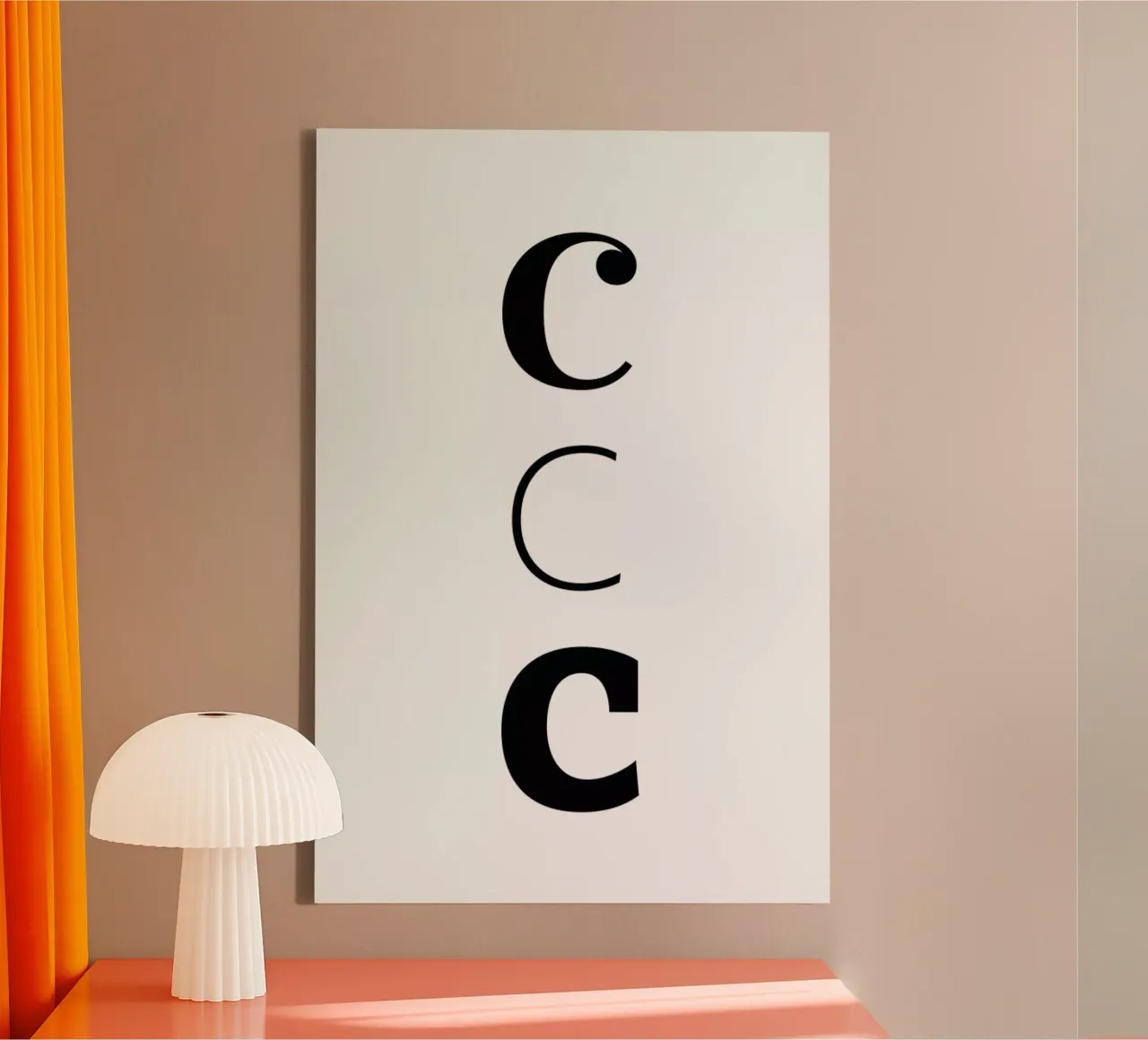 ccc tela con Cornice a cassetta da petiteCAPS