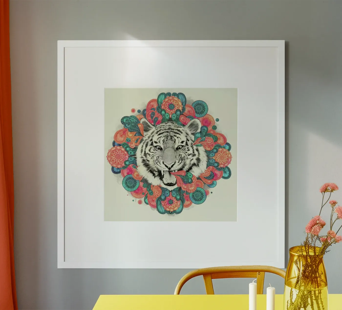 Bengal Mandala poster da Laura Graves