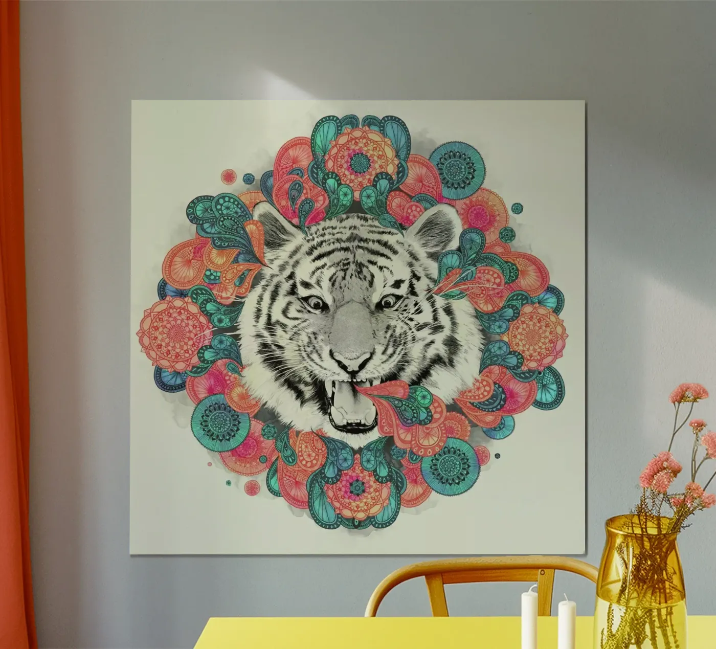 Bengal Mandala poster da Laura Graves