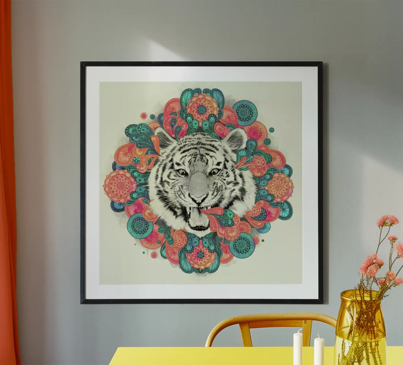 Bengal Mandala poster da Laura Graves