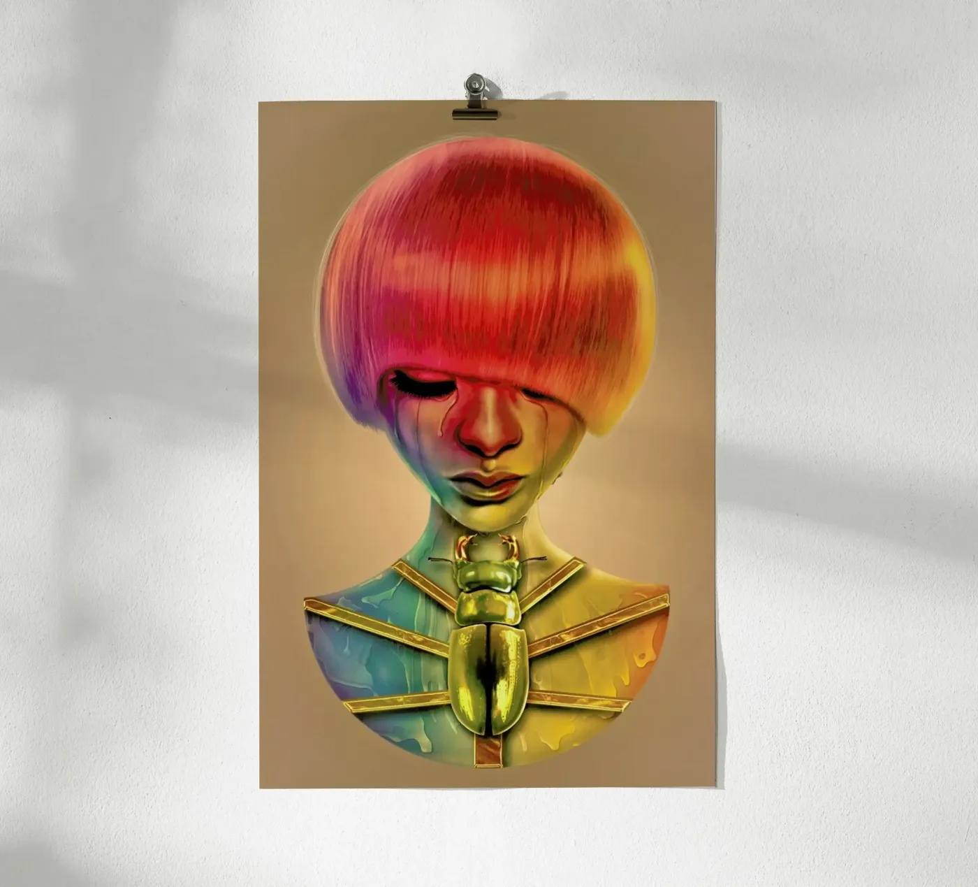 THE GOLD BUG poster van Giulio Rossi