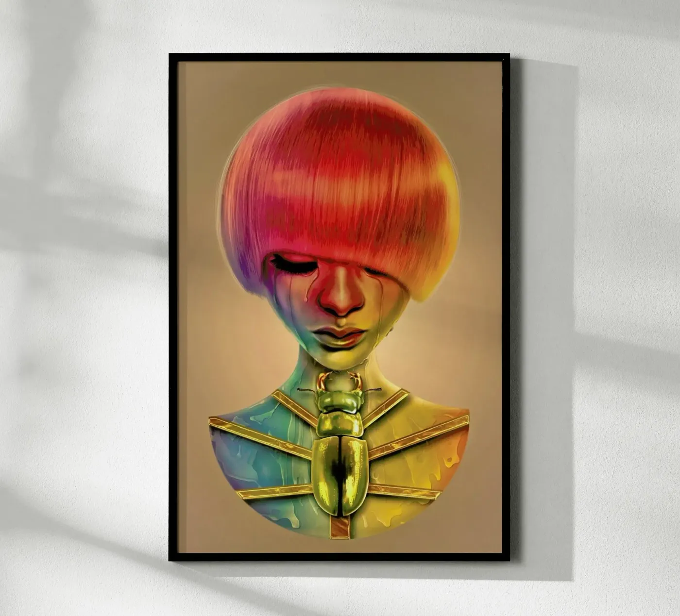THE GOLD BUG poster van Giulio Rossi