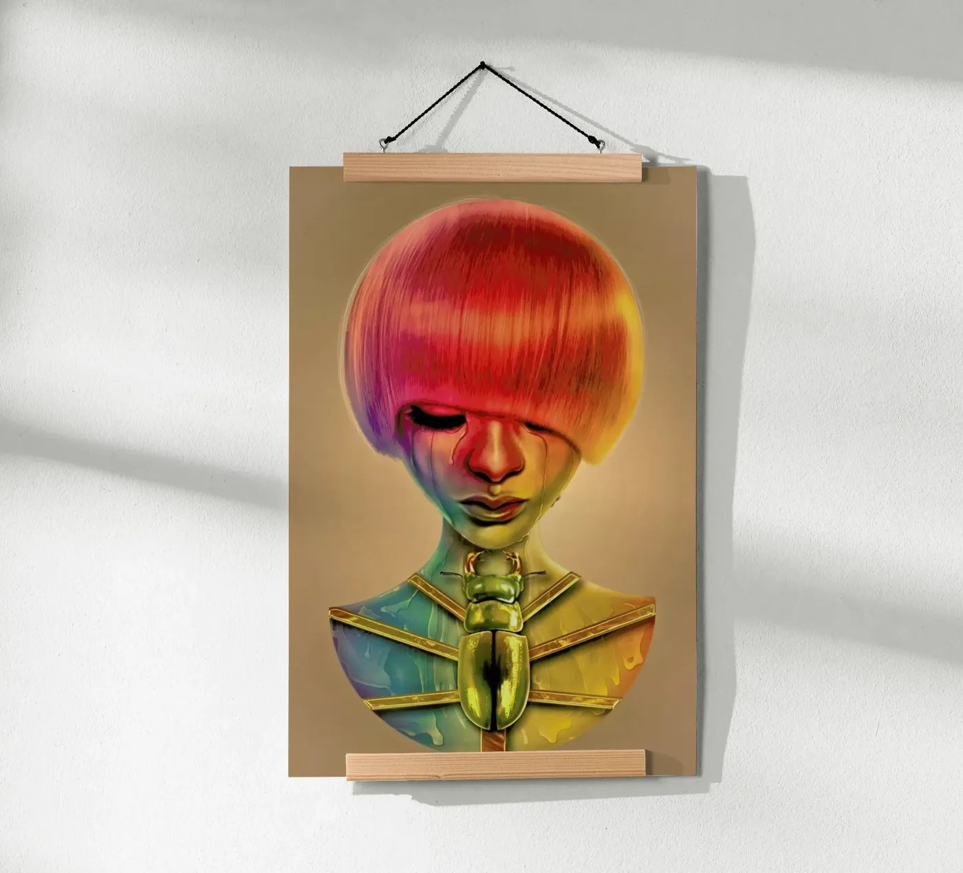 THE GOLD BUG poster van Giulio Rossi