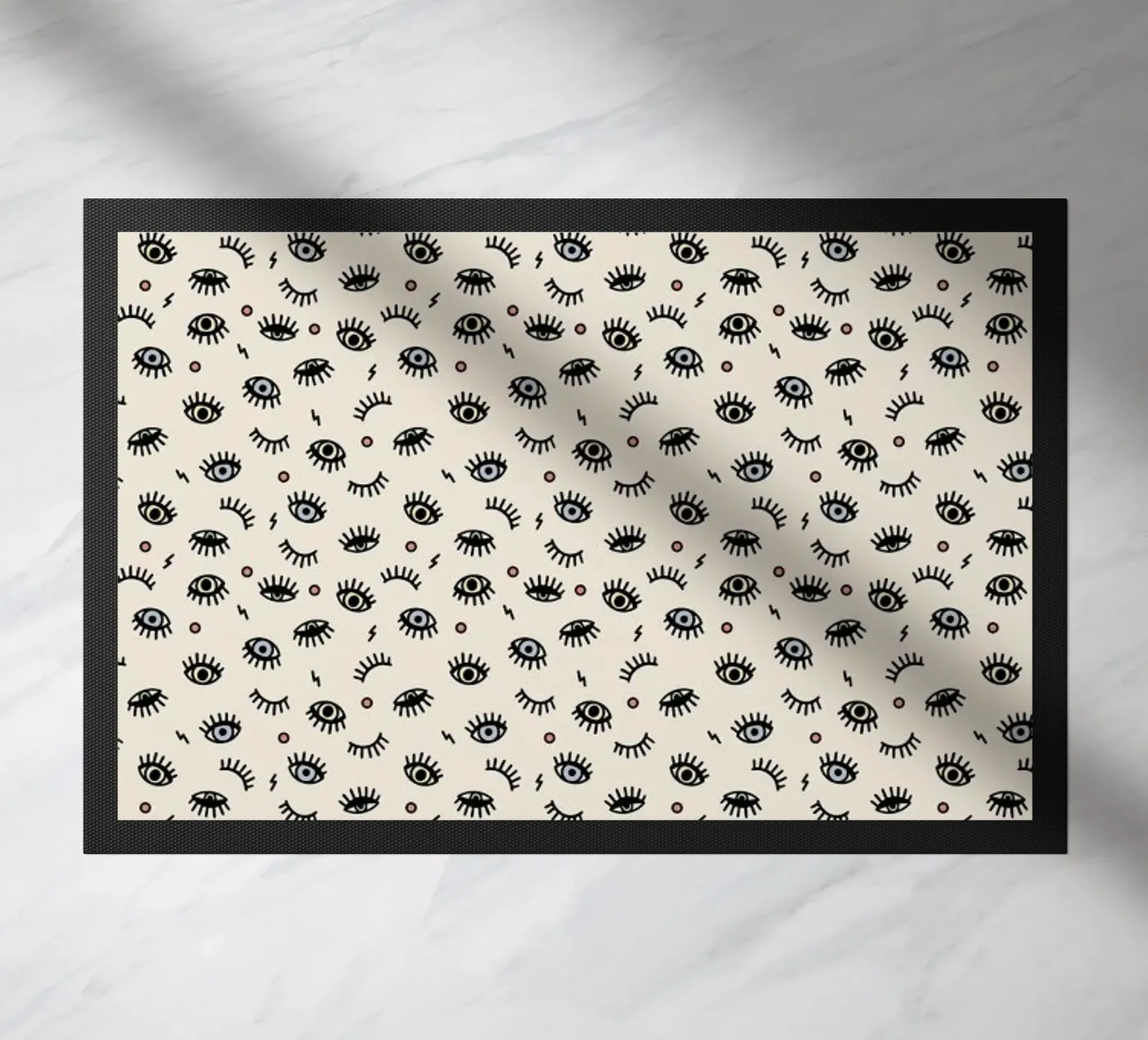 Eyes doormat by Kind of Style
